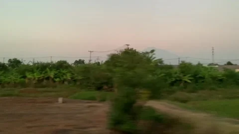 Window Views On The Rain from Java Islan 動画素材 247479981