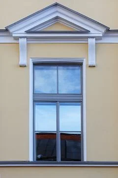 Window with a visor. Stock Photos