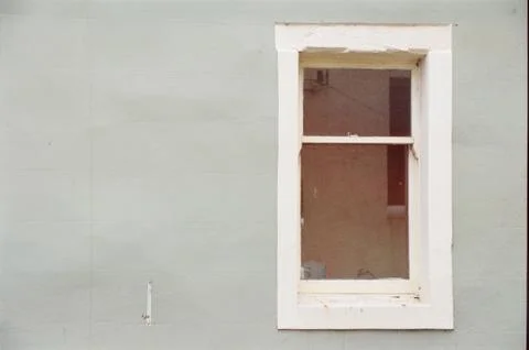 Window on wall Stock Photos