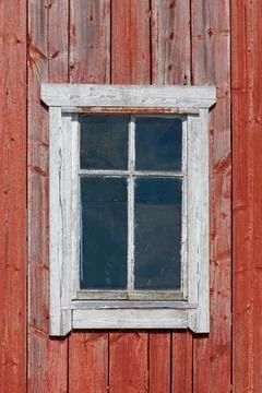 Window on wall. Stock Photos