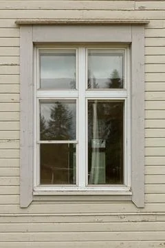 Window on wall. Stock Photos