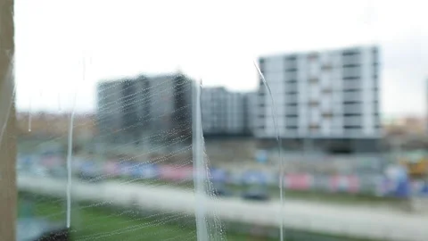 Window washing. Stock Footage 237838515
