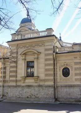 Window in the wing of the palace. Stock Photos