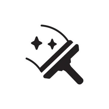 Window wiper Иллюстрация