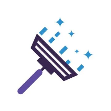 Window wiper vector illustration Illustrazione stock