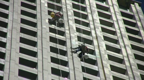 Window workers 库存影片 379071