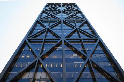 Windowed skyscraper Stock Photos