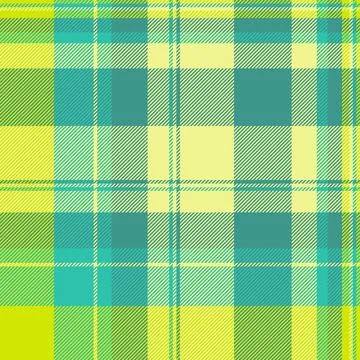 Windowpane background vector plaid, romance seamless texture textile. Kitch.. Stock Illustration