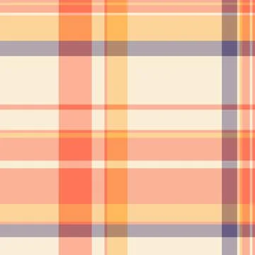 Windowpane check vector plaid, luxury seamless fabric background. Tattersal.. Stock Illustration