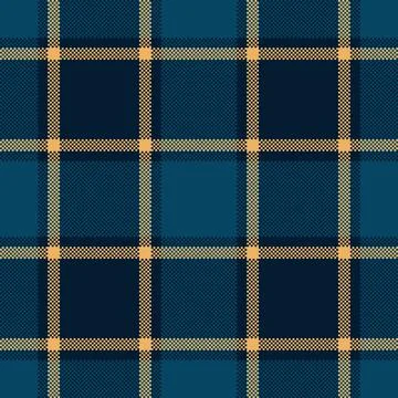 Windowpane vector tartan plaid, autumn fabric pattern background. 60s check.. Stock Illustration