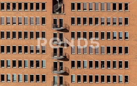 Windows and balconies Stock Photos
