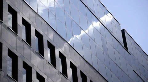 Windows and Clouds Stock Footage 49288773