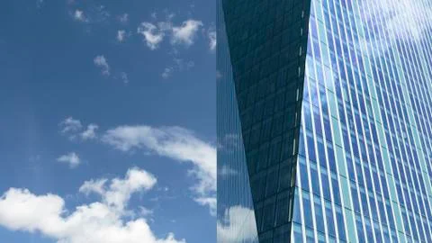 Windows and sky Stock Photos