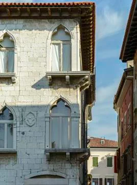 Windows and texture 스톡 사진