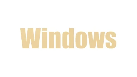 Windows Animated Colorful Word Cloud On White Background Stock Footage 103558558