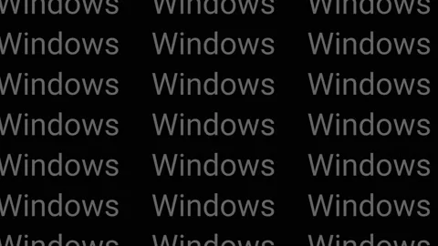 Windows animation. Software. Windows operating system. Stock Footage 157571897