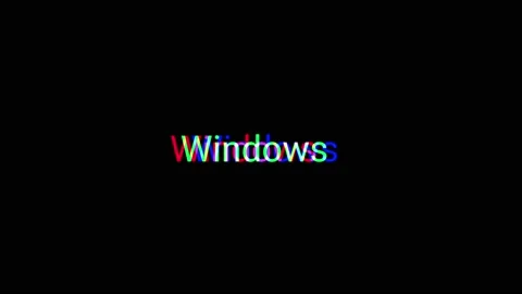 Windows animation. Software. Windows operating system. Stock Footage 157689896