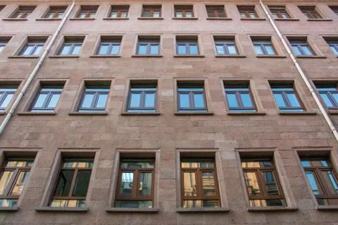 Windows with beautiful architecture Stock Photos