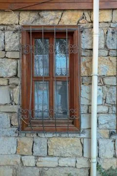Windows with beautiful architecture Stock Photos