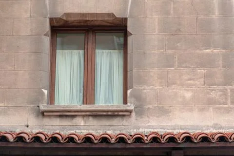 Windows with beautiful architecture Stock Photos