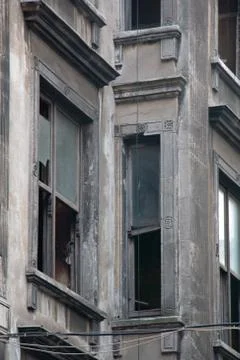 Windows with beautiful architecture Stock Photos