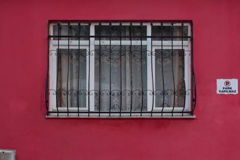 Windows with beautiful architecture Stock Photos