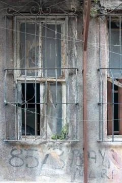 Windows with beautiful architecture Stock Photos