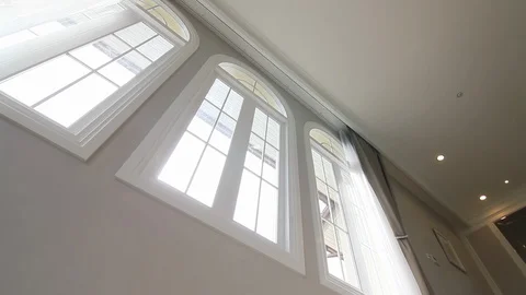 Windows with bright daylight. Stock Footage 108265190