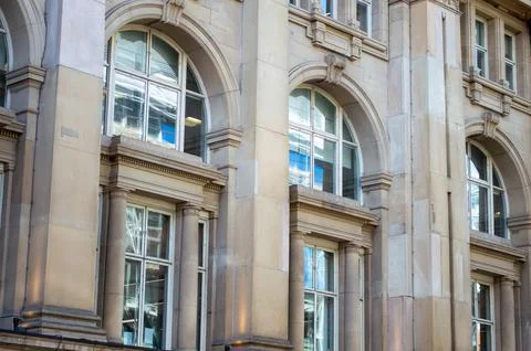 Windows of a Building Foto stock