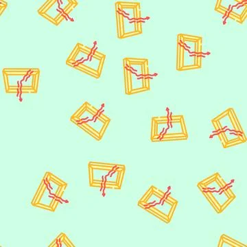 Windows energy efficient vector seamless pattern Stock Illustration