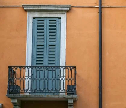 Windows in the facades Stock Photos