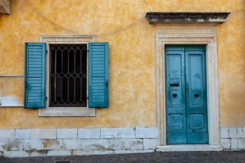 Windows in the facades Stock Photos