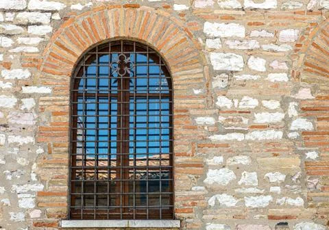 Windows in the facades Stock Photos