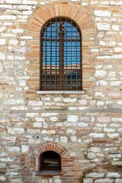 Windows in the facades Stock Photos