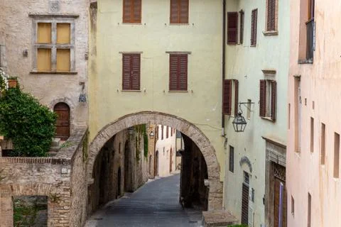 Windows in the facades Stock Photos