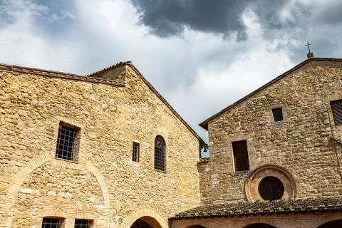 Windows in the facades 库存照片
