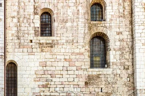 Windows in the facades Stock-Fotos