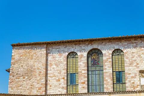 Windows in the facades Stock Photos