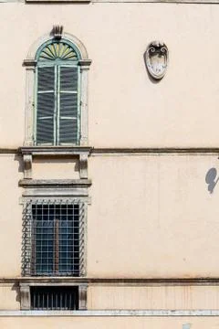 Windows in the facades Stock-Fotos