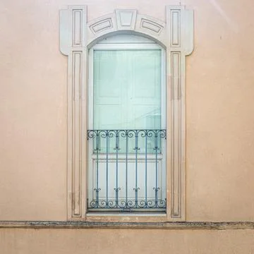 Windows in the facades Stock Photos