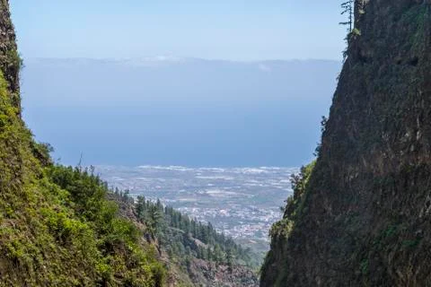 Windows of the Guimar Foto stock