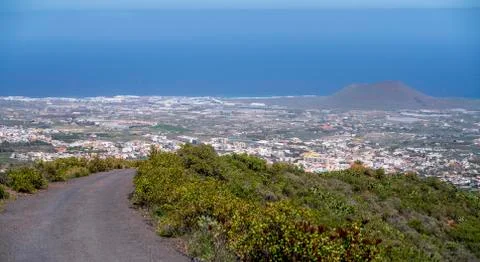 Windows of the Guimar Foto stock