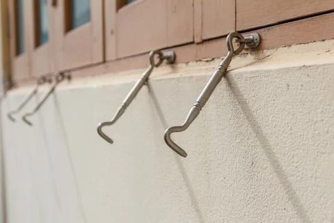Window's hook. Foto stock