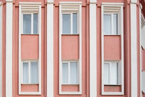 Windows of a house Stock Photos