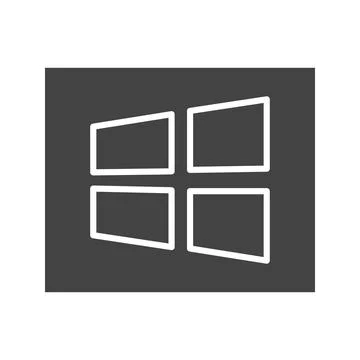 Windows icon vector image. Stock-Illustration