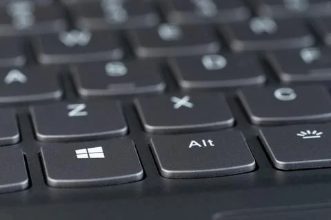 Windows keyboard button Stock Photos