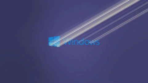 Windows Logo Light Reveal Stock Footage 157698353