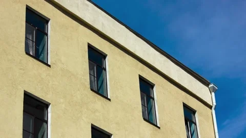 Windows on a modern building. Glass windows as part, animation 스톡 동영상 341590167