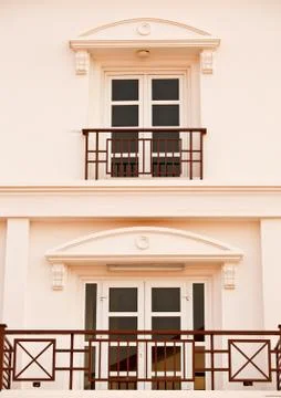 Windows of modern building Stock Photos