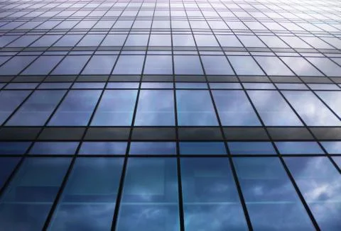 Windows of modern building Stock Photos